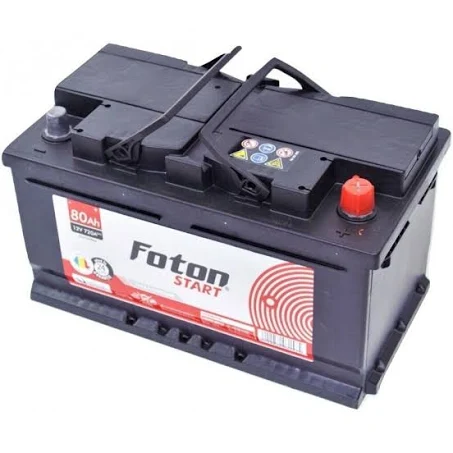 Acumulator auto Foton Start 80Ah 740A