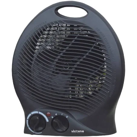 Aeroterma Volteno (vo0800) , 2000 W , Negru , Termostat