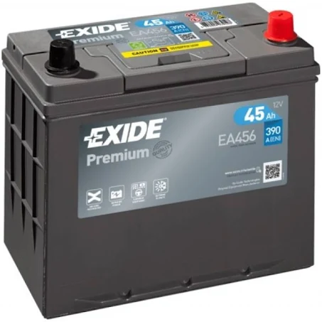 Baterie auto 12V 45Ah Exide Premium EA456