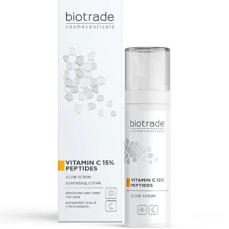 Biotrade pure skin ser iluminator cu vitamina c 15% si peptide 30ml