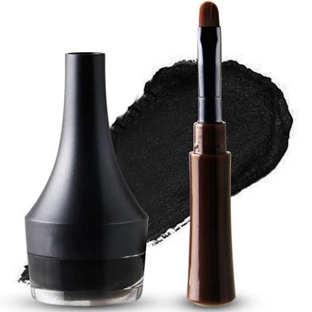 Eyeliner rezistent la apa, negru, textura catifelata