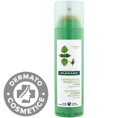 Klorane Urzica Sampon uscat 150 ml