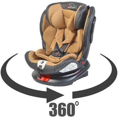 Scaun Auto Pentru Copii cu Isofix NOVOKIDS Motion PLUS, Model Premium, Cu rotire ...
