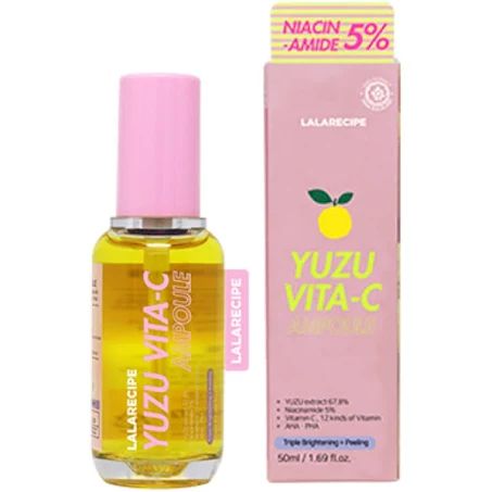 Ser Ampoule cu Vitamina C & Yuzu, 50ml, LaLaRecipe