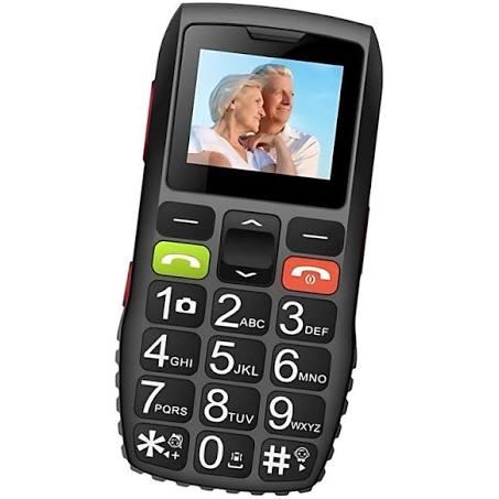 Telefon mobil pentru seniori, dual sim, buton SOS, Lanterna, taste mari, radio ...