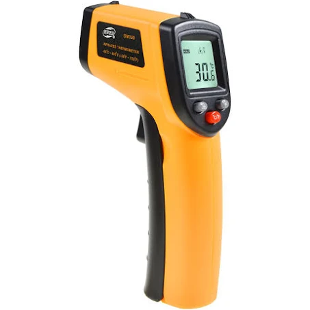 Termometru digital cu infrarosu pentru suprafete si obiecte Benetech, -50°C la ...