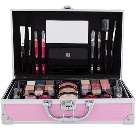 Trusa machiaj, 2K, Born to be Pink New York, Geanta inclusa