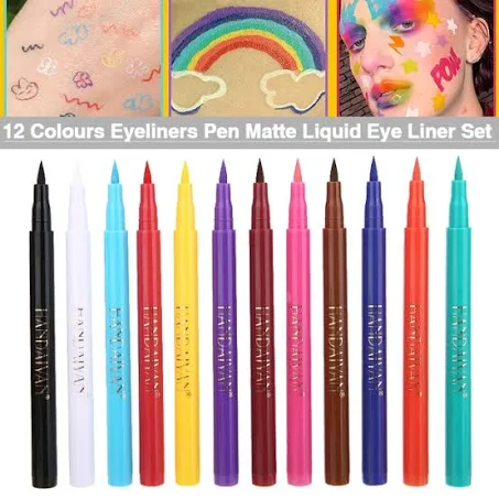 Tus/eyeliner carioca color pentru ochi Handayan , rezistent la apa