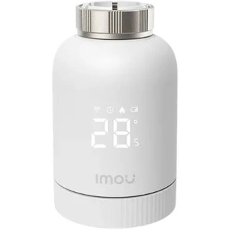 Valva termostatica smart pentru calorifer Imou IOT-TRV1-EU, Zigbee 3.0, 100 m ...