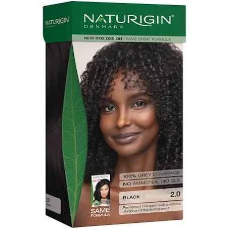 Vopsea De Par NATURIGIN 2.0 Negru 115 Ml